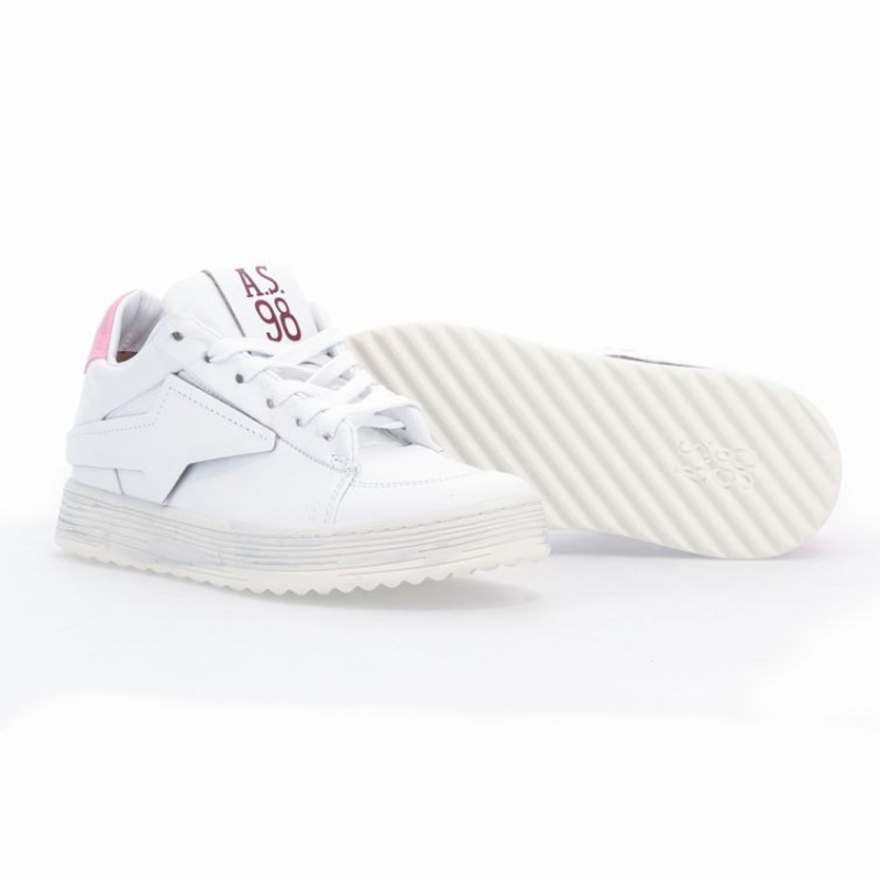 Pink A.S.98 Adria Women's Sneakers | CA-YGWSJ-4936