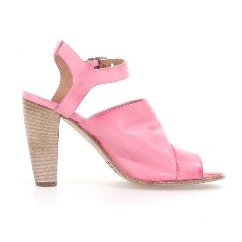 Pink A.S.98 Clarise Women's Sandals | CA-WHPLO-6431