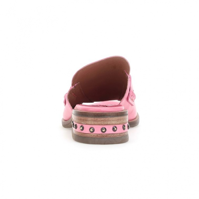 Pink A.S.98 Godfrey Women's Mules | CA-RAPBV-1460