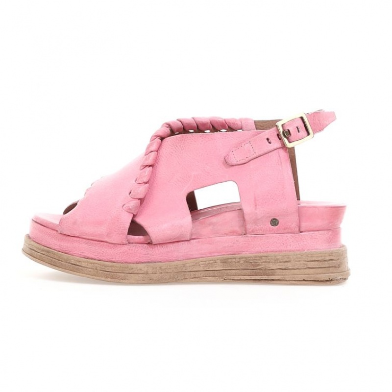 Pink A.S.98 Laz Women's Sandals | CA-GUDOR-7549