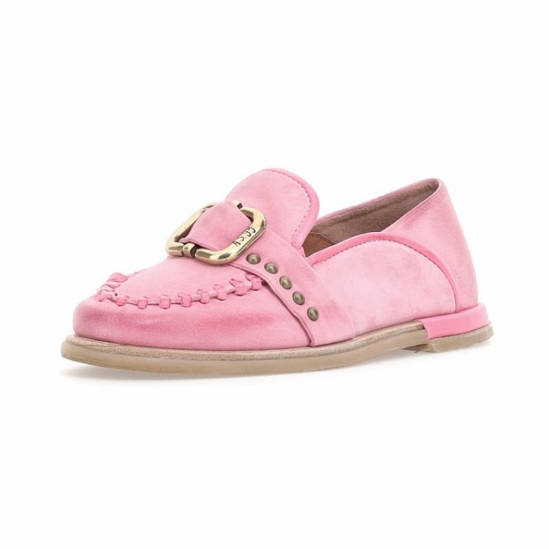 Pink A.S.98 Tamika Women's flat shoes | CA-RNCVA-5816