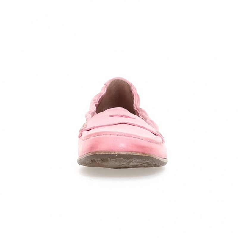 Pink A.S.98 Zavia Women's flat shoes | CA-GFSYZ-2079