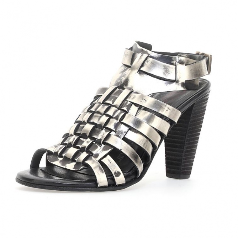 Platinum A.S.98 Barb Women's Sandals | CA-DUFYJ-0987