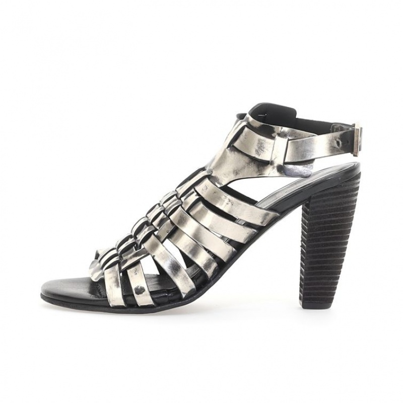 Platinum A.S.98 Barb Women's Sandals | CA-DUFYJ-0987