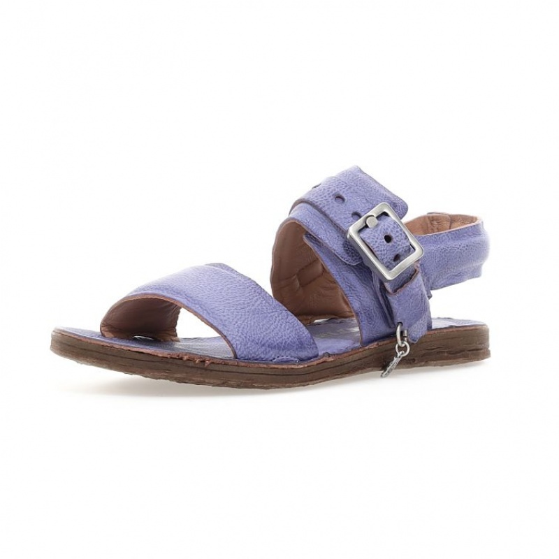 Purple A.S.98 Ria Women's Sandals | CA-MFTOS-3286