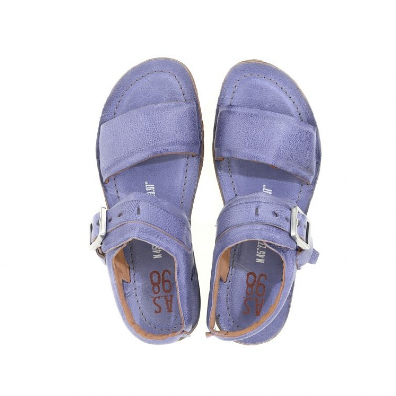 Purple A.S.98 Ria Women's Sandals | CA-MFTOS-3286