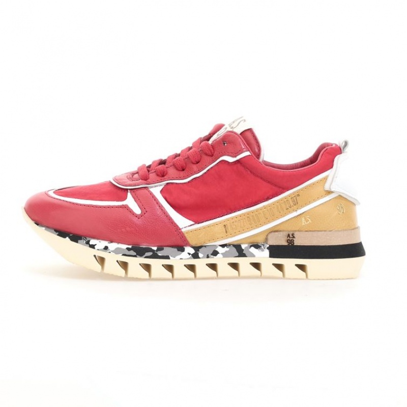 Red A.S.98 Julian Men's Sneakers | CA-ROYPZ-9058