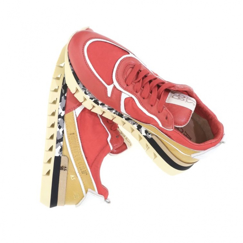 Red A.S.98 Julian Men's Sneakers | CA-ROYPZ-9058