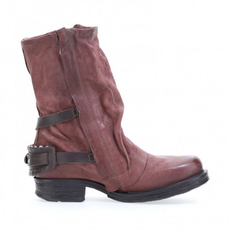 Red A.S.98 Saintec 259214 Women's Ankle boots | CA-WNVRB-8406