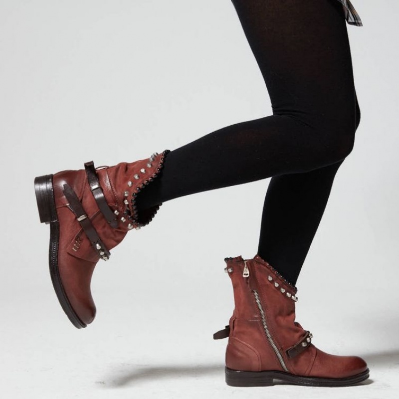 Red A.S.98 Verti 207239 Women's Ankle boots | CA-HGZKF-2138