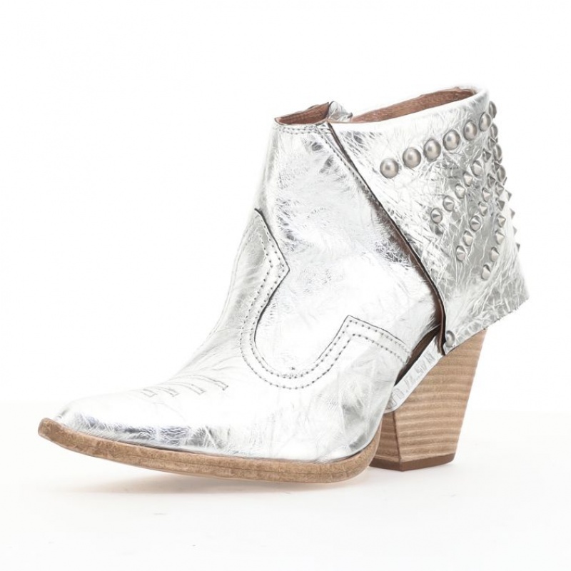 Silver A.S.98 Blondie Women's Ankle boots | CA-UWYRD-8652