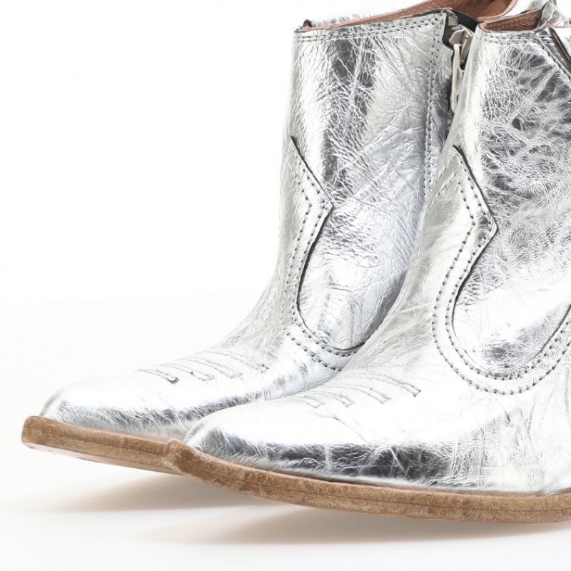 Silver A.S.98 Blondie Women's Ankle boots | CA-UWYRD-8652