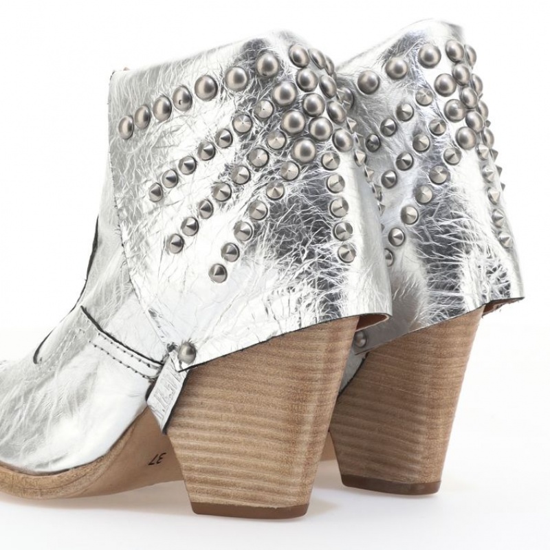 Silver A.S.98 Blondie Women's Ankle boots | CA-UWYRD-8652