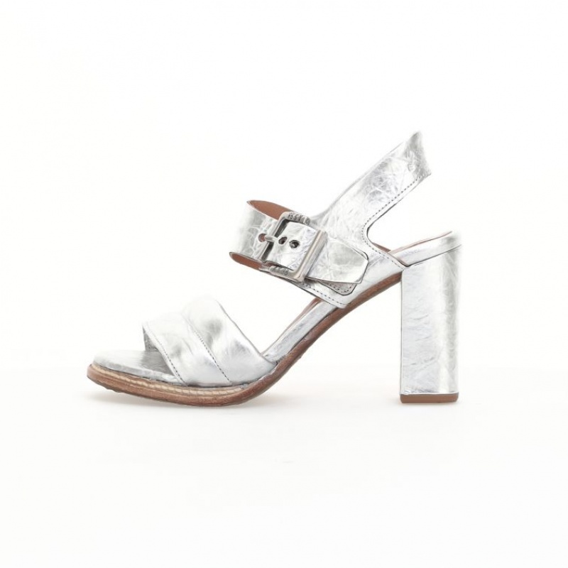 Silver A.S.98 Brittany Women's Sandals | CA-NGTDR-3691