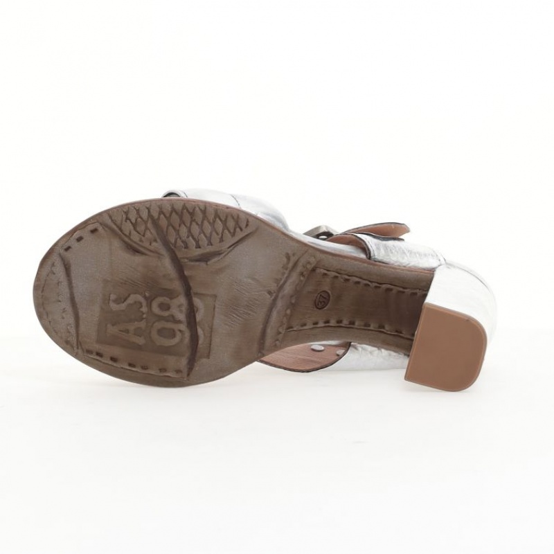 Silver A.S.98 Brittany Women's Sandals | CA-NGTDR-3691