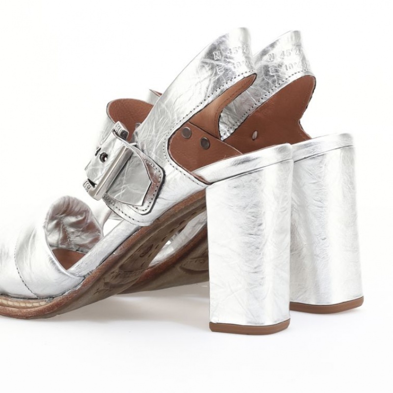 Silver A.S.98 Brittany Women's Sandals | CA-NGTDR-3691